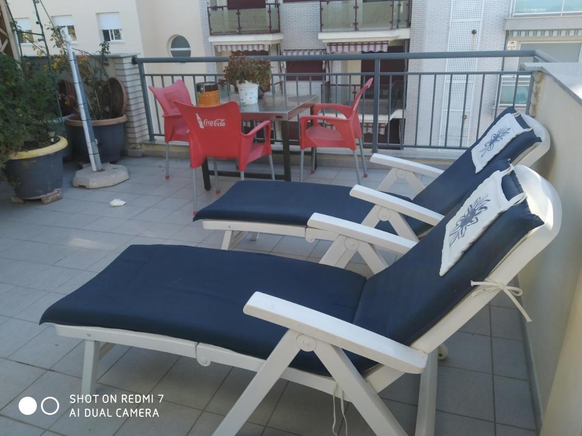 Habitacion Familiar En Un Atico Con Gran Terraza Y,Cocina ,En La Playa Burriana Dış mekan fotoğraf